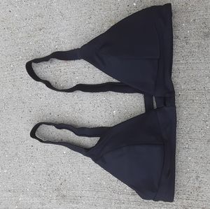 Black bathing suit top